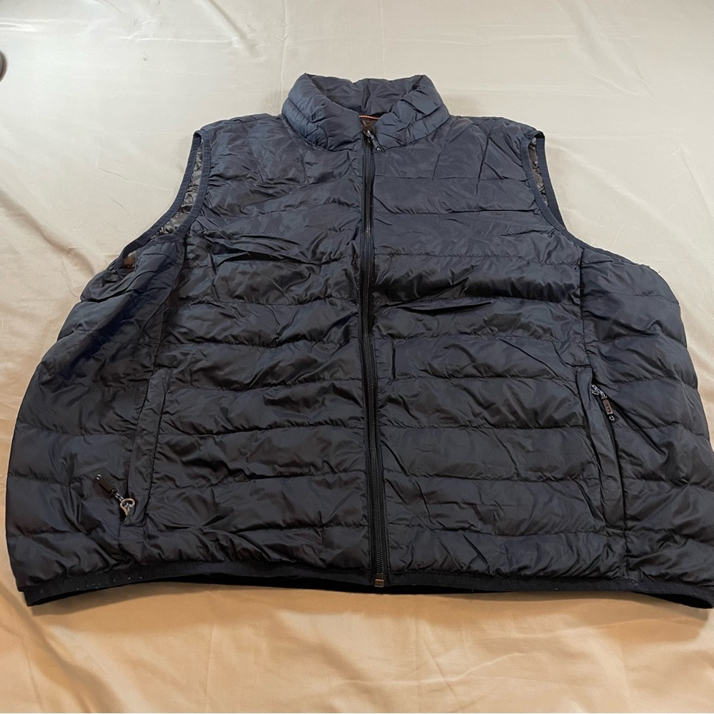Hawke & Co Dark Blue Quilted Vest